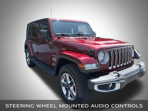Used 2021 Jeep Wrangler Unlimited Sahara AWD/4WD image 8