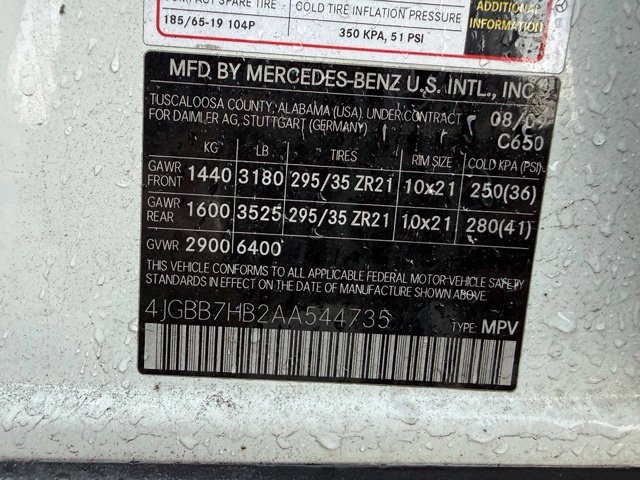Used 2010 Mercedes-Benz ML 63 AMG 4MATIC image 14
