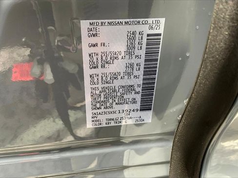 New 2025 Nissan Murano SL image 16