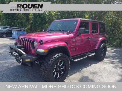 Used 2022 Jeep Wrangler Unlimited Sahara w/ LED Lighting Group