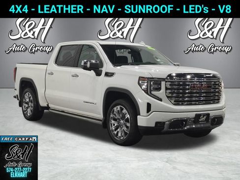 Used 2023 GMC Sierra 1500 Denali w/ Denali Reserve Package AWD/4WD image 1