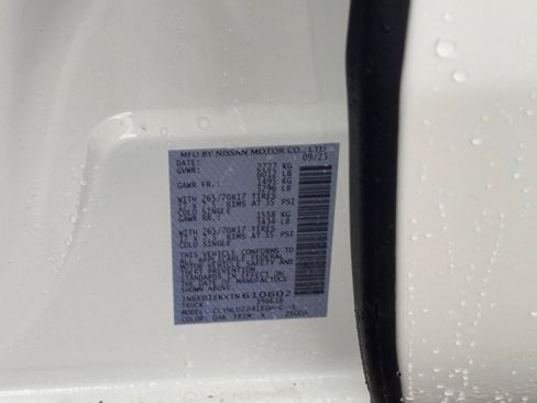 New 2026 Nissan Frontier PRO-4X w/ Pro-4x Convenience Package image 29