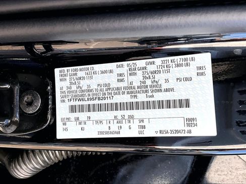 Used 2025 Ford F150 King Ranch w/ FX4 Off-Road Package AWD/4WD image 36