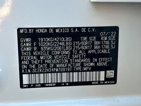 Certified 2023 Honda HR-V LX image 30