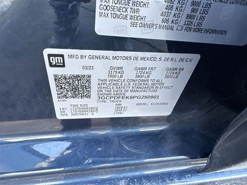 Certified 2023 Chevrolet Silverado 1500 LT Trail Boss w/ Protection Package image 33