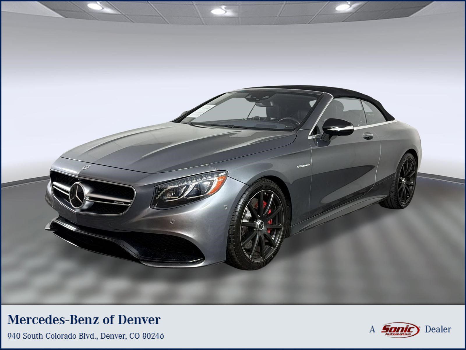 Used 2017 Mercedes-Benz S 63 AMG 4MATIC Cabriolet image 1