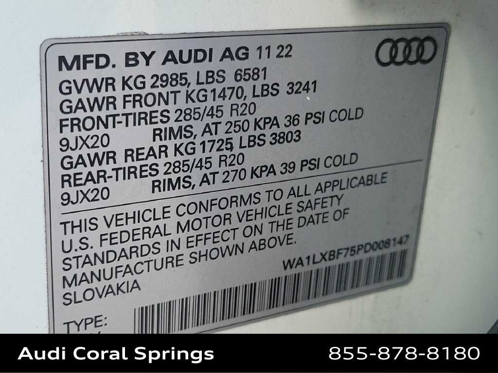 Certified 2023 Audi Q7 3.0T Premium Plus w/ Premium Plus Package AWD/4WD image 29