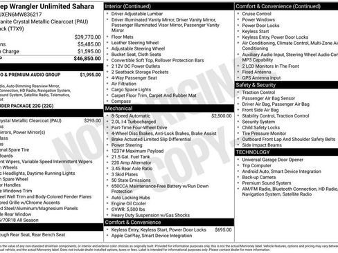 Used 2021 Jeep Wrangler Unlimited Sahara image 7