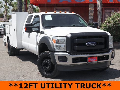 Used 2013 Ford F550 2WD Crew Cab Super Duty w/ Payload Upgrade Pkg image 2
