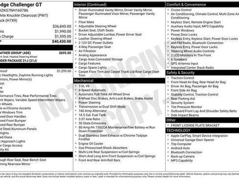 Used 2022 Dodge Challenger GT w/ Cold Weather Group image 36