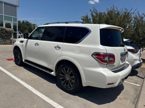Used 2019 Nissan Armada Platinum w/ Captain's Chairs Package AWD/4WD image 3