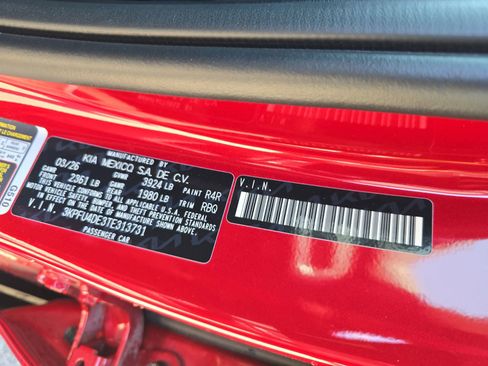 New 2026 Kia K4 EX image 35