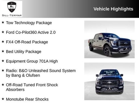 Used 2022 Ford F150 Platinum w/ Equipment Group 701A High image 4