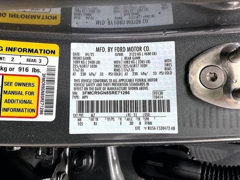 New 2025 Ford Bronco Sport Heritage w/ Convenience Package image 29