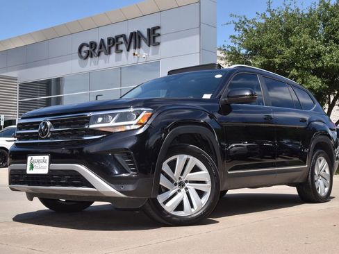 Used 2021 Volkswagen Atlas SEL AWD/4WD image 2