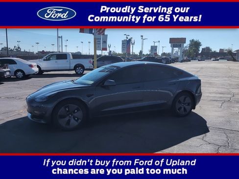 Used 2021 Tesla Model 3 Long Range AWD/4WD image 1
