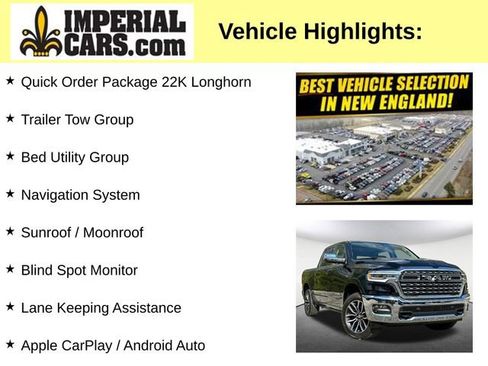 Used 2025 RAM 1500 Limited w/ Trailer Tow Group AWD/4WD image 8