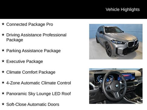 Certified 2025 BMW X5 M60i AWD/4WD image 34