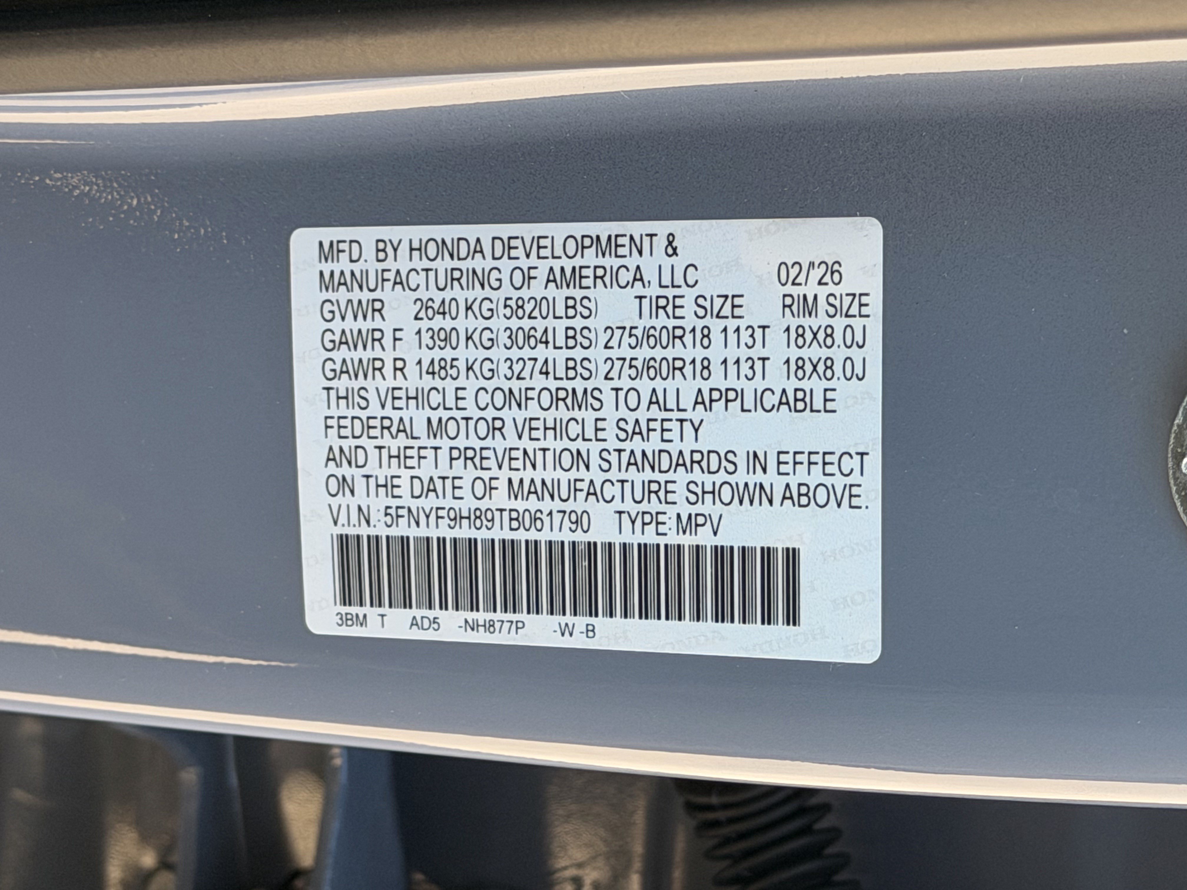 Used 2026 Honda Passport TrailSport Elite image 27