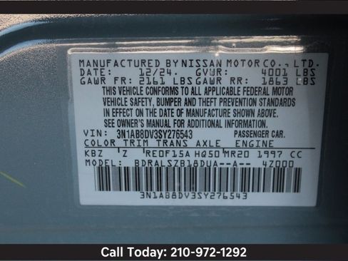 Used 2025 Nissan Sentra SR w/ SR Premium Package image 29