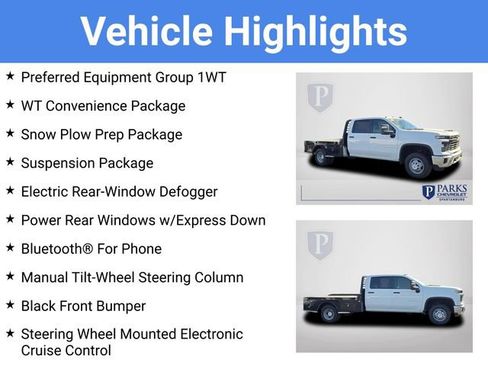 New 2025 Chevrolet Silverado 3500 W/T w/ WT Convenience Package AWD/4WD image 4