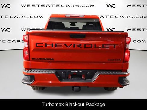 Used 2026 Chevrolet Silverado 1500 Custom w/ Turbomax Blackout Package RWD image 4