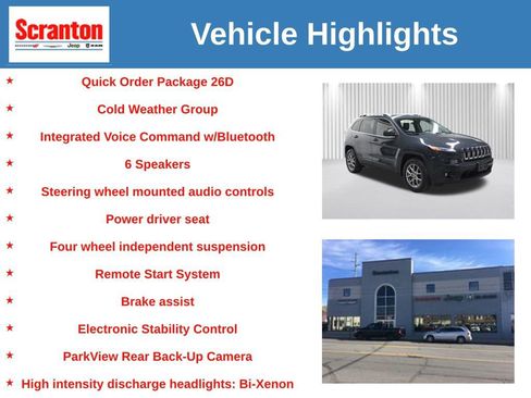 Certified 2018 Jeep Cherokee Latitude Plus w/ Cold Weather Group AWD/4WD image 6