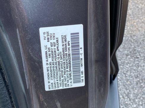 Used 2016 Honda Odyssey EX image 7