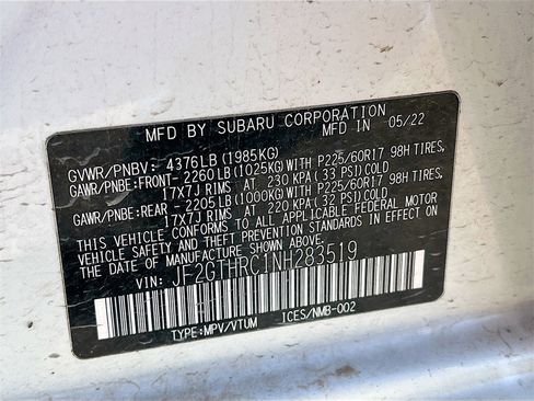 Used 2022 Subaru Crosstrek 2.5i Sport image 30