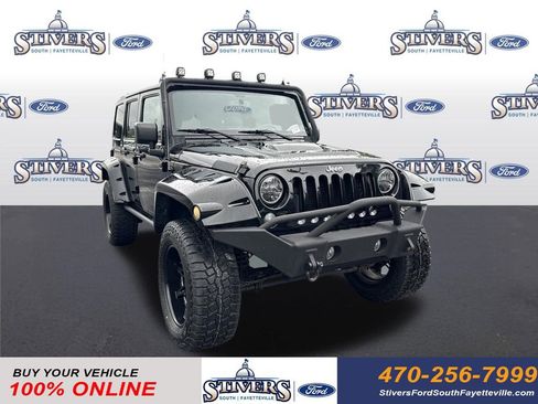 Used 2015 Jeep Wrangler Unlimited Sahara w/ Dual Top Group AWD/4WD image 1