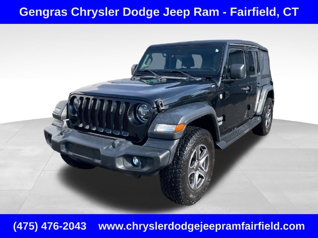 Used 2020 Jeep Wrangler Unlimited Sport S AWD/4WD image 3