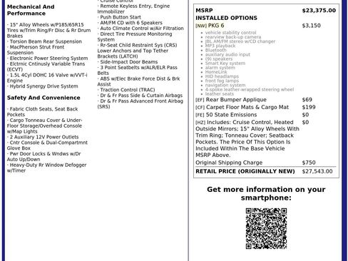 Used 2009 Toyota Prius w/ Pkg 6 FWD image 2