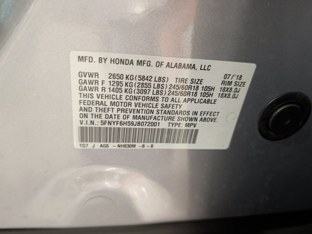 Used 2018 Honda Pilot EX-L image 19