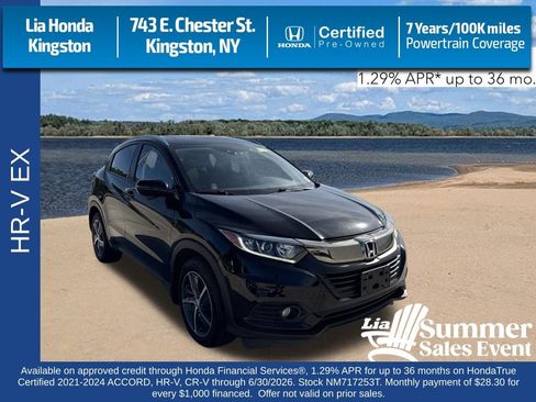 Certified 2022 Honda HR-V EX image 1