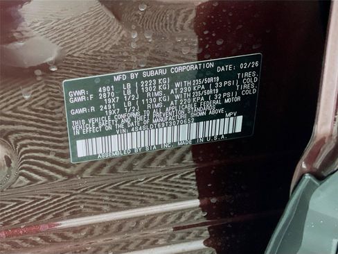 New 2026 Subaru Forester Touring image 22