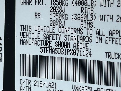 Used 2023 Toyota Tundra Platinum w/ Advanced Package image 45