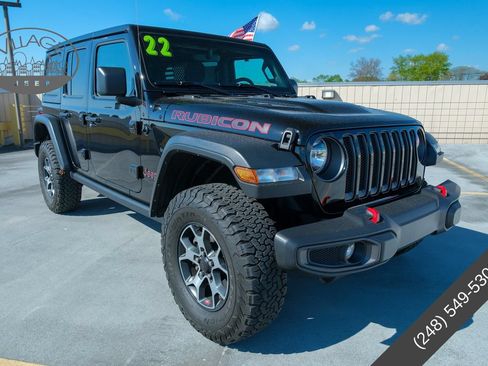 Used 2022 Jeep Wrangler Unlimited Rubicon w/ Cold Weather Group AWD/4WD image 2