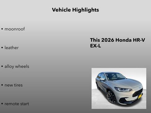 New 2026 Honda HR-V EX-L image 15