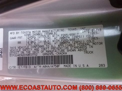 Used 2013 Toyota Tacoma 4x4 Access Cab V6 w/ TRD Sport Pkg image 18