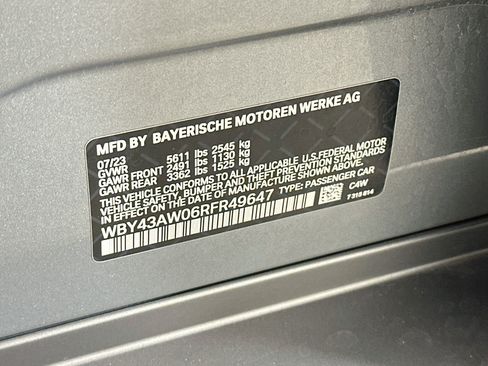 Used 2024 BMW i4 eDrive35 w/ Convenience Package RWD image 12