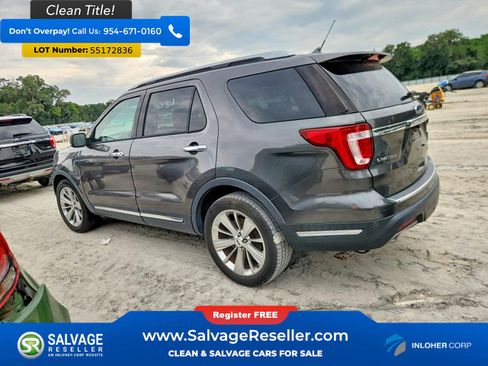 Used 2019 Ford Explorer Limited w/ Class III Trailer Tow Package FWD image 3