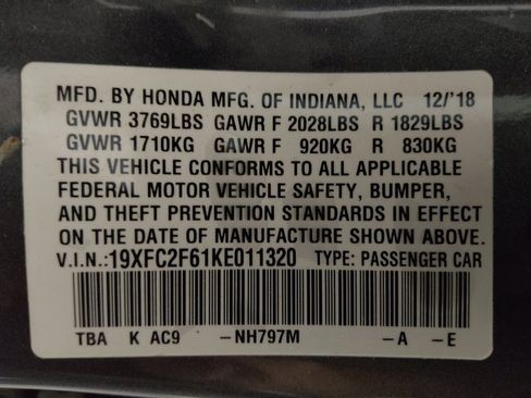 Used 2019 Honda Civic LX image 33