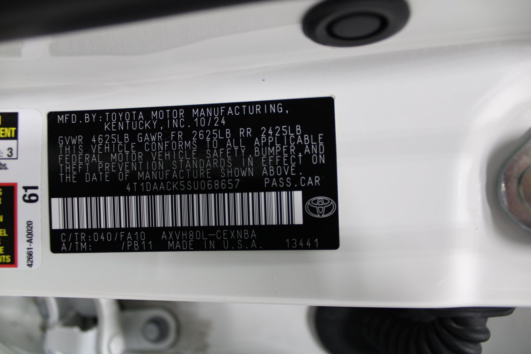 Used 2025 Toyota Camry LE FWD image 43
