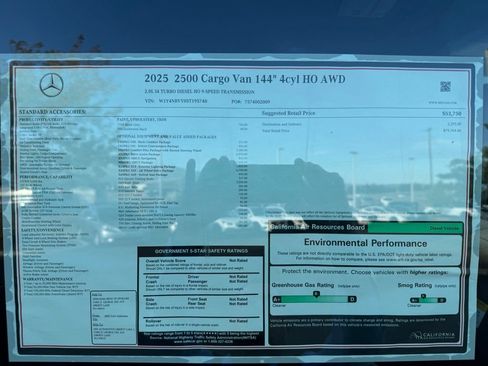 New 2025 Mercedes-Benz Sprinter 2500 image 18