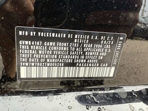 New 2026 Volkswagen Jetta SE w/ Black Wheel Package image 25