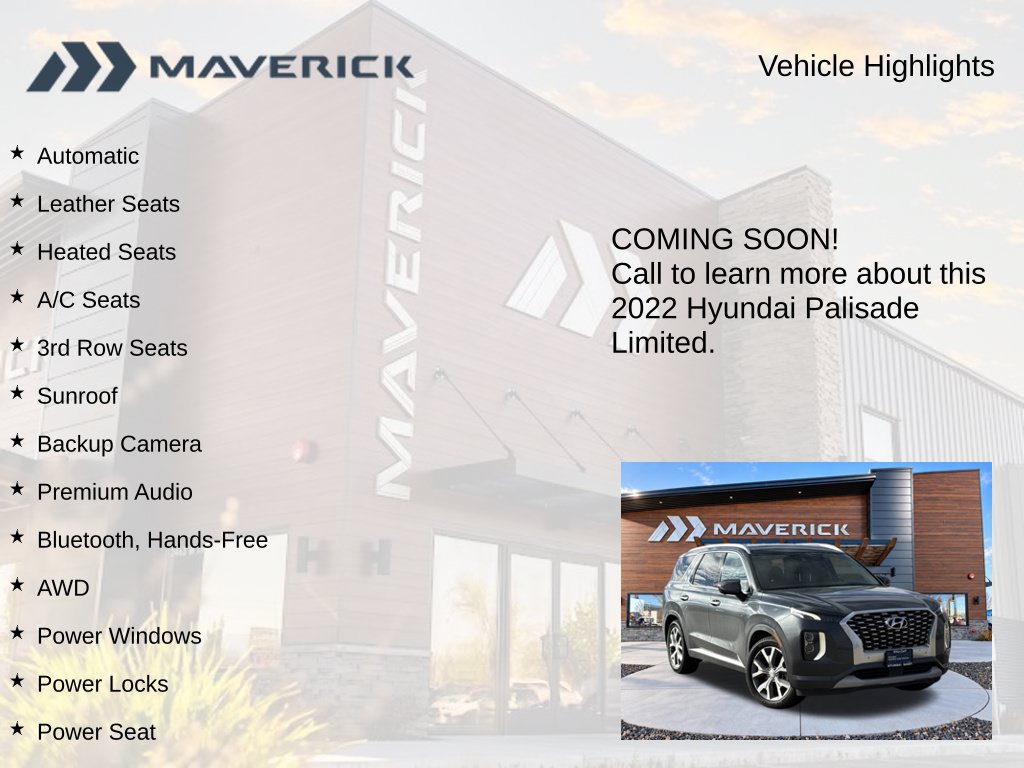 Used 2022 Hyundai Palisade Limited AWD/4WD image 3