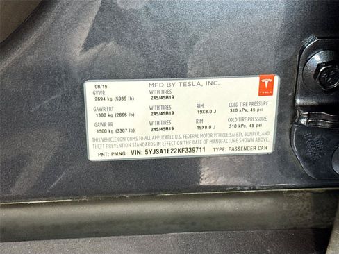Used 2019 Tesla Model S 75D AWD/4WD image 33