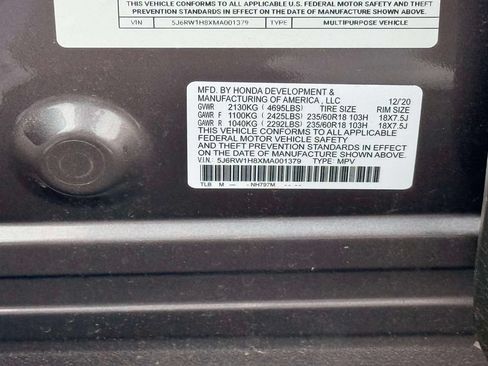 Used 2021 Honda CR-V EX-L image 20