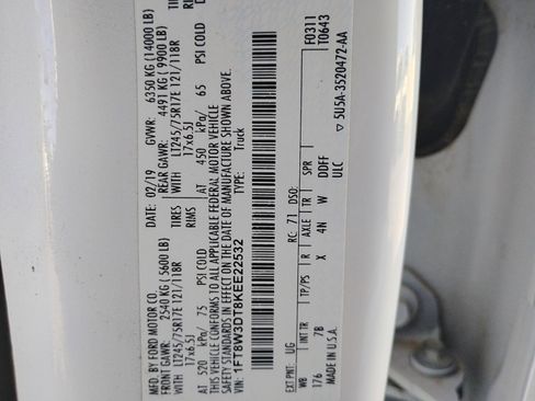 Used 2019 Ford F350 Platinum w/ Platinum Ultimate Package image 30