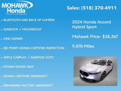 Used 2024 Honda Accord Sport image 8